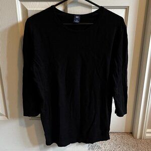 Gap Black Long Sleeve Shirt